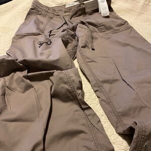Hollister Women's Taupe Wide Leg Pants